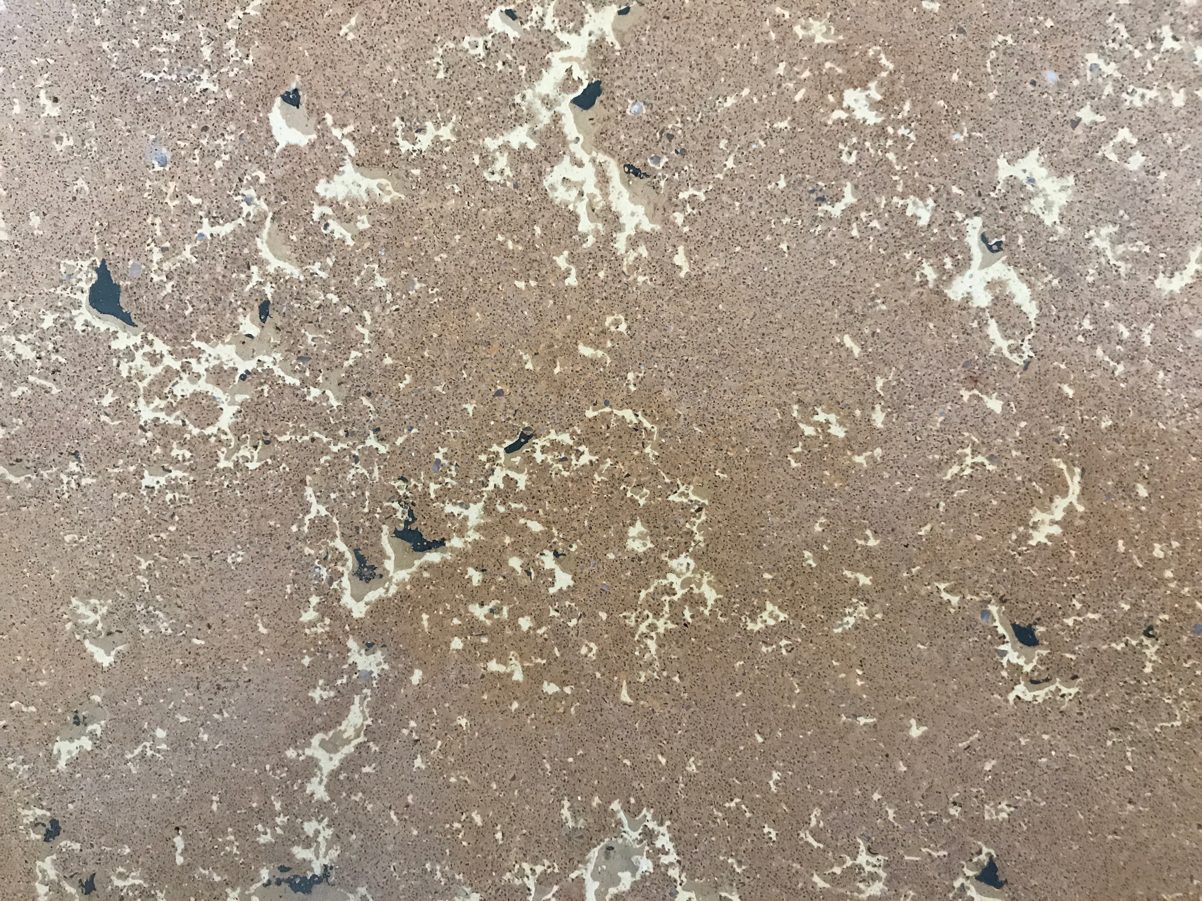 Tan and cream decorative concrete surface